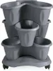 BAMA Vaso da fiori modulare TRIFOGLIO, set, grigio Anteprima dell’immagine prodotto 1