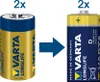 Pile VARTA LONGLIFE D blister de 2 pièces Voir les images du produit 9