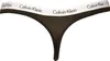 Calvin Klein Damen 3er Pack Strings Tangas, Schwarz Produktbild-Vorschau 9