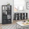 Dělicí stěna Vicco Scutum Šedá 143 x 72 cm se 4 skládacími Náhled obrázku produktu 4