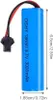 Set di 4 batterie agli ioni di litio da 3,7 V 3000 mAh con Anteprima dell’immagine prodotto 2