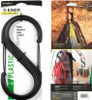 Nite Ize S Biner 10 Portachiavi Nero Nero Taglia Unica Anteprima dell’immagine prodotto 1