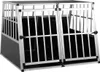 CADOCA® Hundetransportbox Aluminium Hundebox Kofferraum Produktbild-Vorschau 11