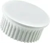 A white LED light module with a ribbed heat sink. Produktbild-Vorschau