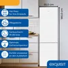 Exquisit Kühl-Gefrier-Kombination, Kühlschrank mit Produktbild-Vorschau 3