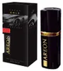 A product shot of a car perfume and its packaging. Podgląd zdjęcia produktu