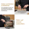 3er Set 304 Edelstahl Air Fryer Racks – stapelbare Produktbild-Vorschau 3