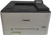 A Canon i-SENSYS LBP631Cw laser printer is shown from the front on a white background. Produktbild-Vorschau