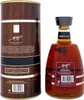 A bottle of Arehucas rum and its cylindrical packaging are shown against a white background. Produktbild-Vorschau