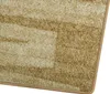 A close-up view of a beige carpet runner with a textured, abstract pattern. Produktbild-Vorschau
