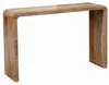 Tavolino consolle in legno massello di acacia, 120 cm, Anteprima dell’immagine prodotto 6