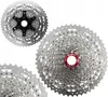 Three bicycle cassettes are shown against a white background. Podgląd zdjęcia produktu