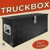 Deichselbox Schwarz Werkzeugkasten Truckbox Alu Box Produktbild-Vorschau 2