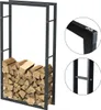 Bc-elec - HHWPF0023 Scaffale per legna in acciaio nero Anteprima dell’immagine prodotto 2
