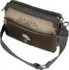 A crossbody bag with multiple compartments and a decorative patch. Anteprima dell’immagine prodotto
