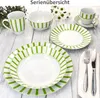 Split zielony pasek 6x talerz obiadowy Ø27cm porcelana 6 Podgląd zdjęcia produktu 5