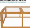 Recinto da esterno Wiltec XXL in legno 1800 x 900 x 480 mm, Anteprima dell’immagine prodotto 4