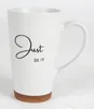 XXL Porzellan-Kaffeebecher 400 ml – matt schwarz / matt Produktbild-Vorschau 4