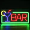 NEON LED svetlo, dekoratívne nástenné svetlo, BAR zelená Náhľad obrázku produktu 2