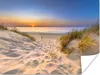 MuchoWow® Poster Düne - Sonnenuntergang - Horizont - Strand Produktbild-Vorschau 1
