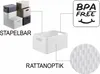 Rotho Korb Country A4, 18 L mistletoe weiß Produktbild-Vorschau 2