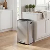 SONGMICS Mülleimer 50 L, 15 Müllsäcke, Edelstahl, Produktbild-Vorschau 8