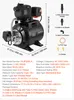 Pompe domestique VEVOR 800 W, 5 000 l/h, pompe à jet avec Voir les images du produit 7