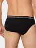 NUR DER Slip 3-Pack Baumwolle Stretch - schwarz - Größe 8 | Produktbild-Vorschau 4