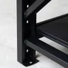 Bauhus Regał Przemysłowy Magazynowy Czarny 250x150x60 cm Podgląd zdjęcia produktu 4