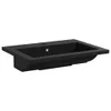 vidaXL Granitové umyvadlo 600×450×120 mm černé - Koupelnové Náhled obrázku produktu 11