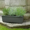 Donica samonawadniająca Plastia Siesta LUX - antracyt 40 cm Podgląd zdjęcia produktu 10