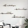 Nástěnné police 4 ks. Kouřový dub 100x10x1,5 cm materiál na Náhled obrázku produktu 3