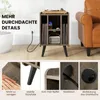Stojak na gramofon COSTWAY, stojak na płyty winylowe z 4 Podgląd zdjęcia produktu 5