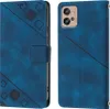 Pouzdro pro Motorola Moto G32 vyražené Flip kožené Náhled obrázku produktu 1