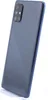 A rear view of a dark blue Samsung Galaxy A71 smartphone, angled and leaning slightly. Podgląd zdjęcia produktu