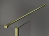Mexen Kioto Walk-in-Duschwand 170x30cm, Gold, transparent, Produktbild-Vorschau 6