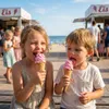 IceBär polvere per gelato soft fragola 1 kg per macchina Anteprima dell’immagine prodotto 5