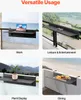 SucceBuy 12" x 32" skladací balkónový zábradlie Bar Table, Náhľad obrázku produktu 6