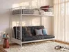 Hochbett mit Schlafsofa mit Futonmatratze - 90 x 190 cm - Produktbild-Vorschau 1