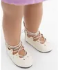 Puppenschuhe flache Schuhe mit Bänder Ballerinas mit Produktbild-Vorschau 2