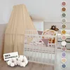 Babybett Himmel aus 100% Musselin - luftiger Baldachin Produktbild-Vorschau 1