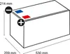 Q-Batteries 12LC-180 / 12V - 193Ah Blei Akku Zyklentyp AGM Produktbild-Vorschau 2