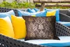 MuchoWow® Outdoor Kissen - Blumen - Licht - Vintage - 50x30 Produktbild-Vorschau 4