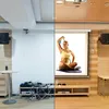 Motore Leinwand Beamer Inkl Ffb Heimkino Beamerleinwand Anteprima dell’immagine prodotto 12