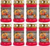 Grabkerze Rot 8er Pack, Brenndauer: 40 Stunden ( je Kerze Produktbild-Vorschau 1