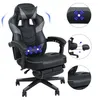 Puluomis Gaming Stuhl mit Massage und Fußstütze 150kg, Produktbild-Vorschau 3