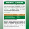 A product information sheet with text and a table detailing ingredients and nutritional information. Produktbild-Vorschau
