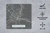 MuchoWow® Mauspad Mousepad Stadtplan - Karte - Freiburg im Produktbild-Vorschau 2