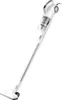 A white and gray stick vacuum cleaner is shown against a white background. Produktbild-Vorschau