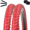 2 x Kenda K-51 Fahrradreifen BMX 20 x 2,25 (58-406) Rot + 2 Produktbild-Vorschau 1